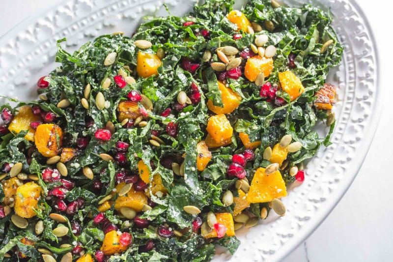 Kale And Butternut Squash Salad