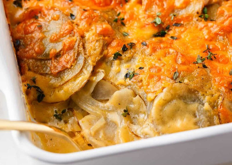Creamy Potatoes Au Gratin