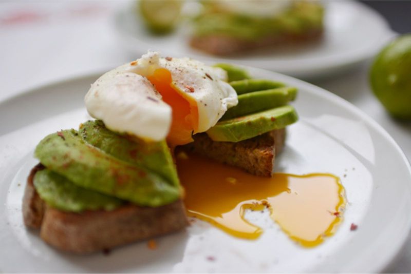 Avocado And Poached Egg Toast