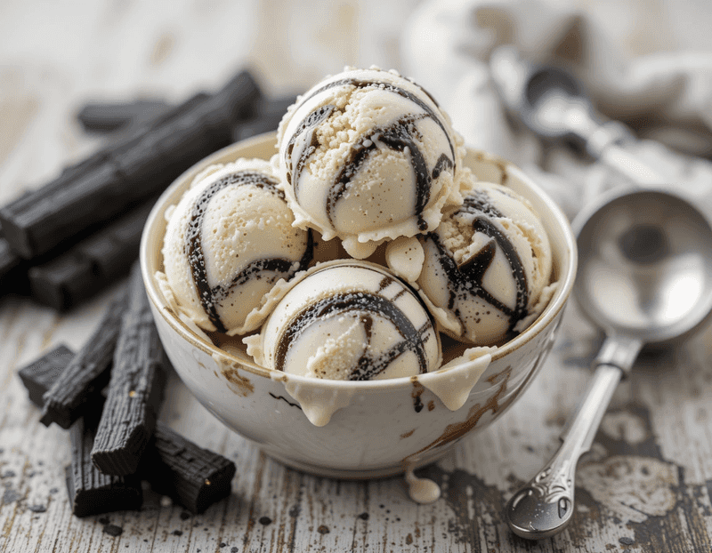 Liquorice Ice Cream