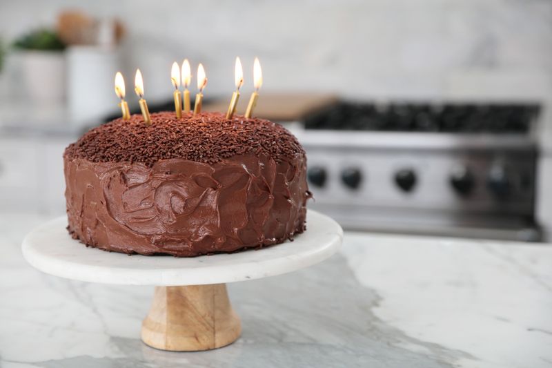 Chocolate Birthday Cake With Icing
