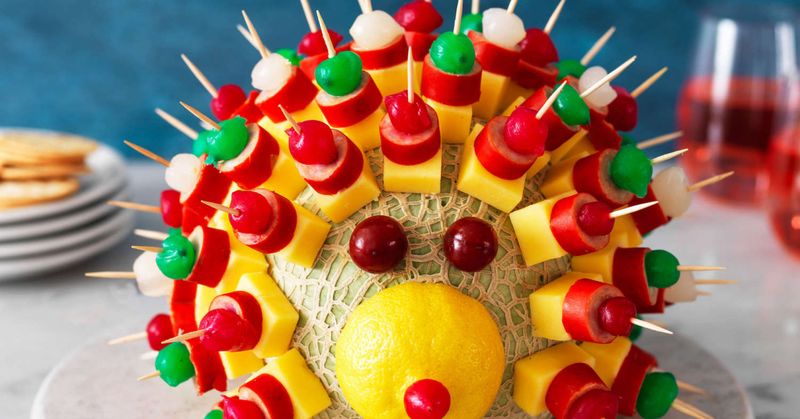 Cheese & Pineapple On Sticks