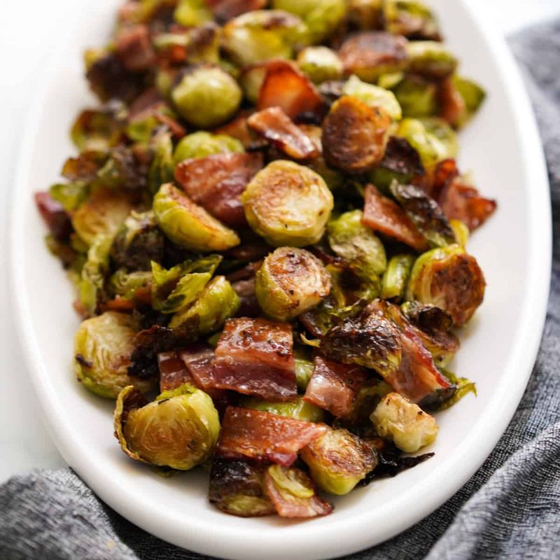 Brussels Sprout And Bacon Casserole