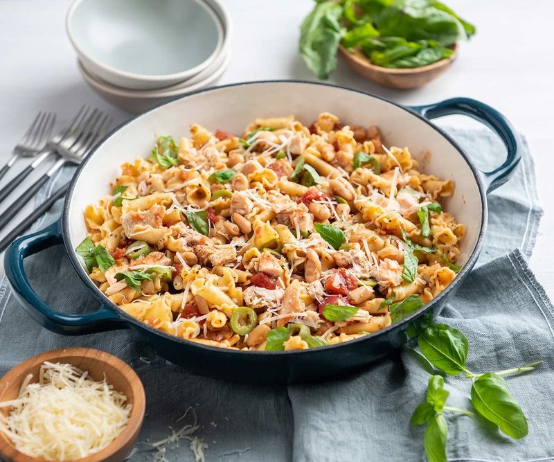Mediterranean Tuna Pasta