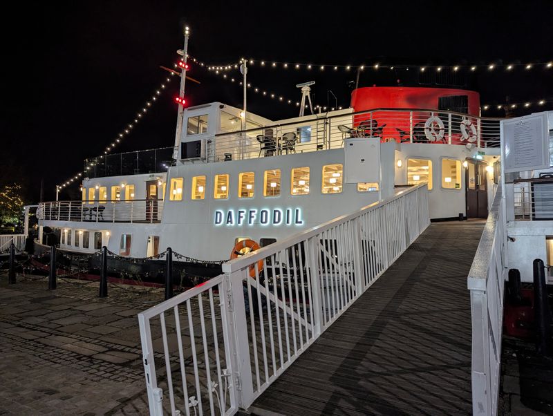 Dining With A View Over Liverpool’s Royal Albert Dock