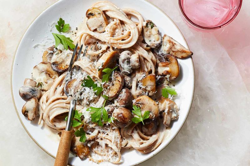 Creamy Mushroom Pasta