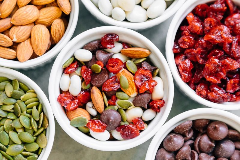 Festive Trail Mix With Dried Fruit And White Chocolate