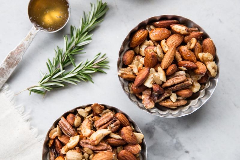 Spiced Nuts With Rosemary And Honey