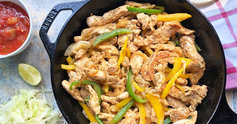 Chicken And Veggie Fajitas