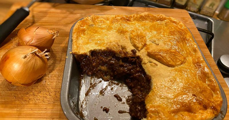Beef And Onion Pie