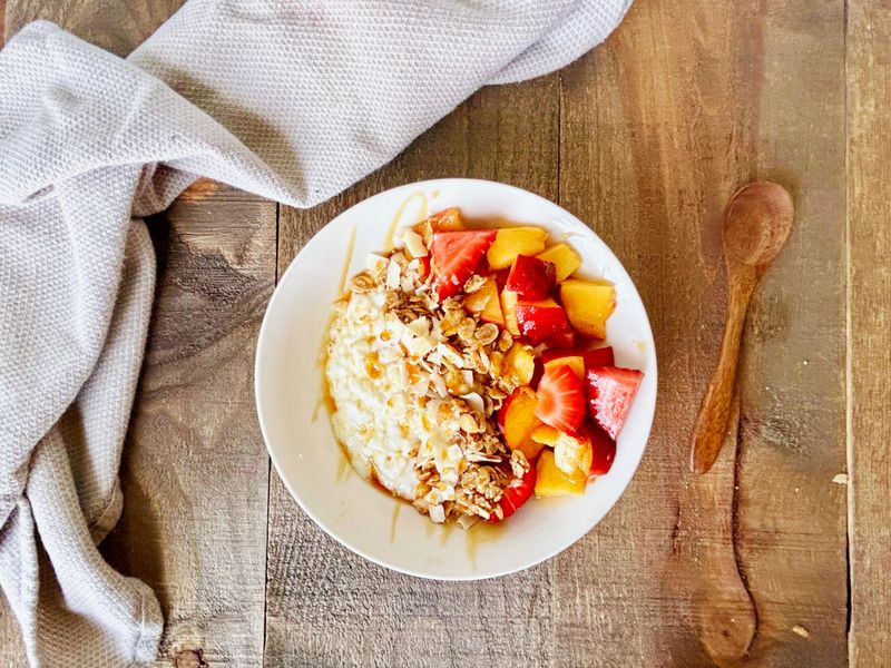 Cottage Cheese With Soft Fruit