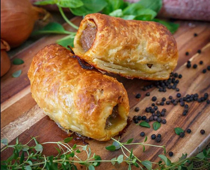 Freshly Baked Sausage Rolls