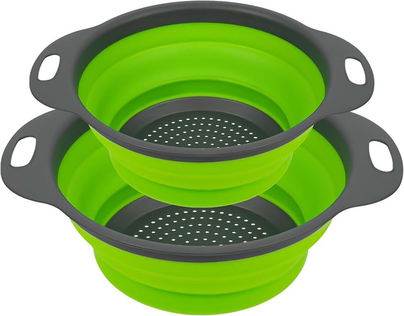 Invest In Collapsible Measuring Cups And Colanders