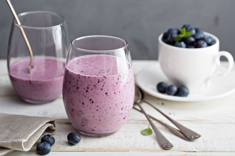 Pomegranate And Blueberry Juice