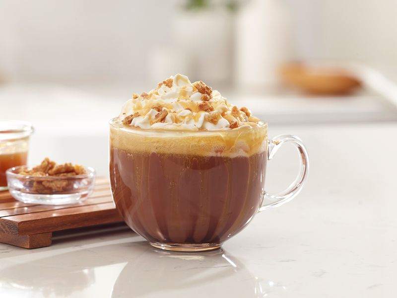 Try Whipped Cream, Chocolate Dust, Or Caramel Drizzle