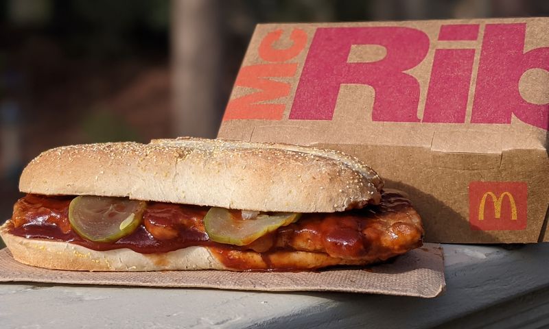 The McRib Is A Limited-Time Favourite