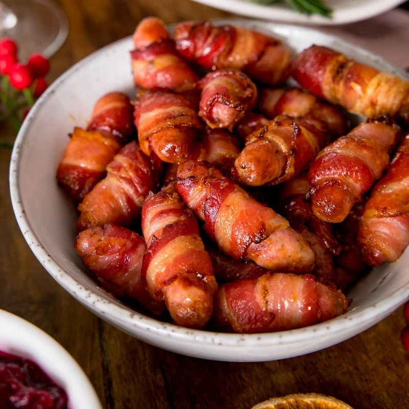 Topping It Off With Pigs In Blankets And Stuffing