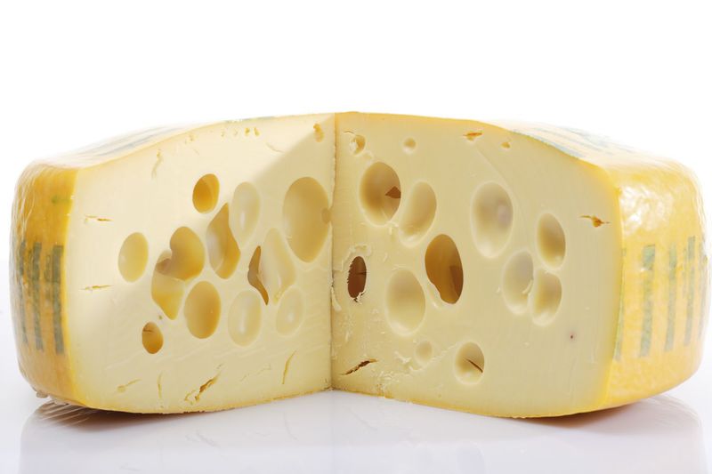 The Holes In Swiss Cheese Are Caused By Gas Bubbles