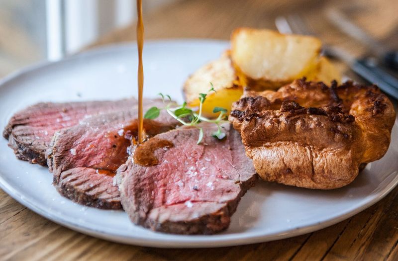 Roast Beef With Yorkshire Pudding