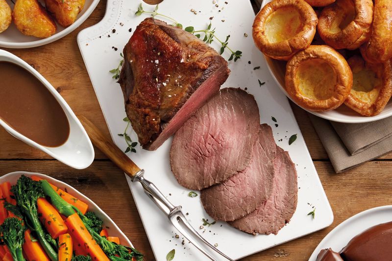 Roast Beef With Yorkshire Pudding