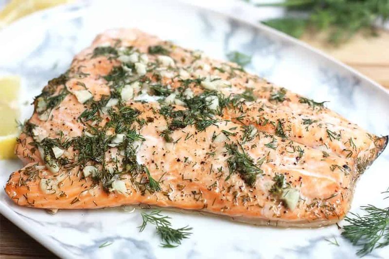 Baked Salmon With Dill And Lemon
