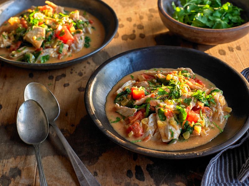Whip Up A Turkey Curry With Coconut Milk