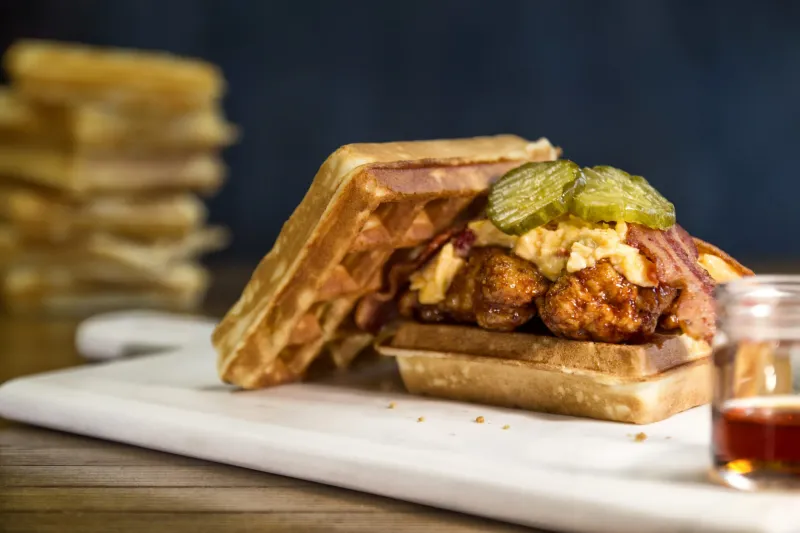 Fried Chicken With Waffles