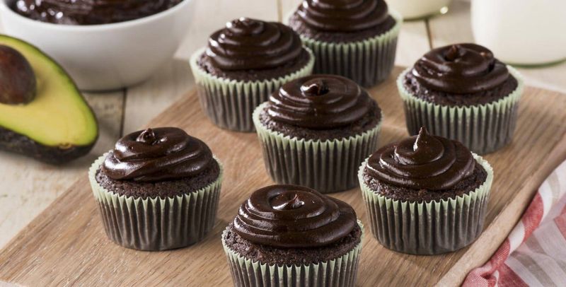 Chocolate Avocado Cupcakes