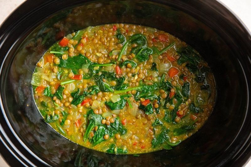 Lentil And Spinach Soup