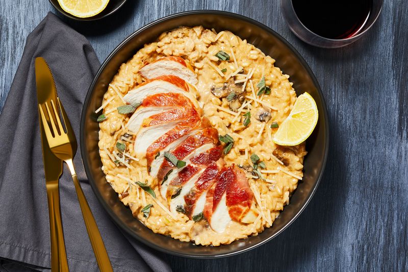 Prosciutto-Wrapped Chicken With Sage Butter