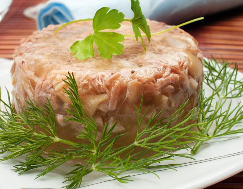 Sült - Head‑Cheese - Jellied Meat Loaf (Estonia / Baltic region)