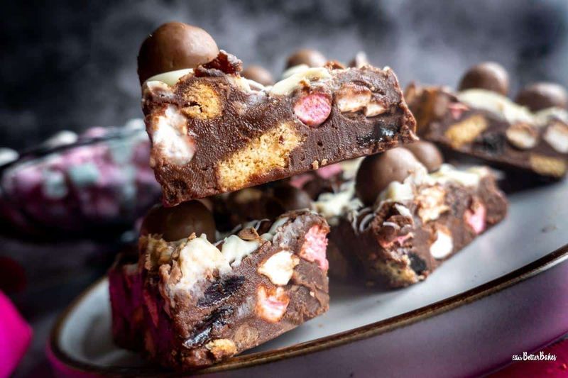 No Bake Rocky Road Bites