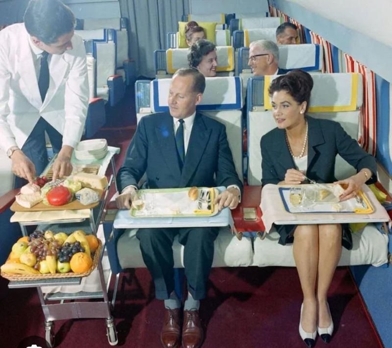 What Economy Class Meals Used To Look Like