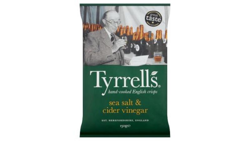 Tyrrells Sea Salt & Cider Vinegar Crisps
