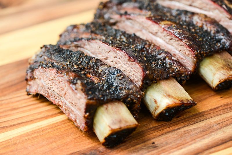 Slow-Smoked Barbecue Ribs