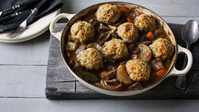 Beef Stew And Dumplings