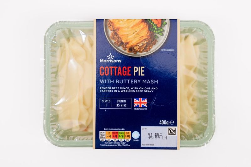 Chilled Cottage Pie And Mash Pots