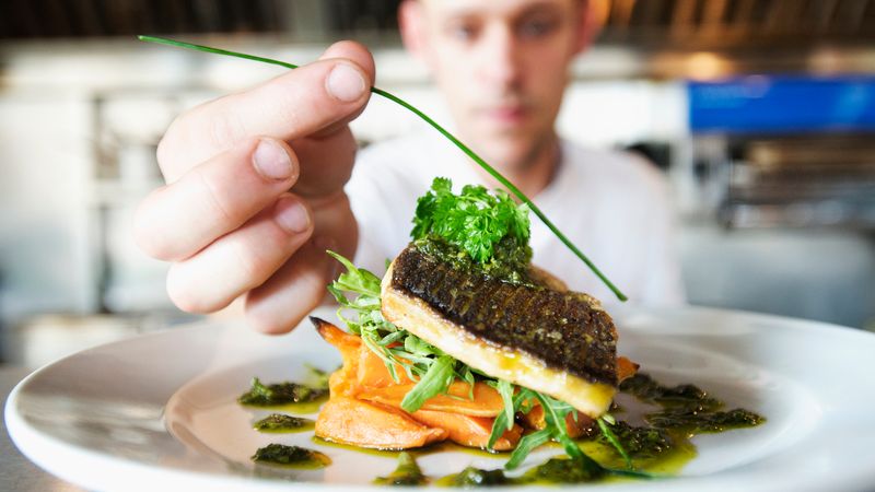 Add Fresh Herbs As Garnish