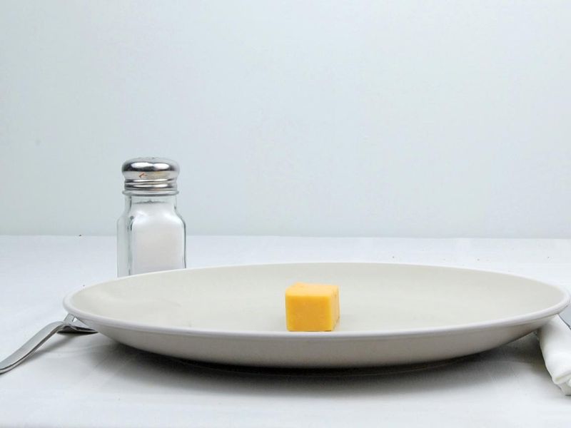 Cheddar – Around 28g