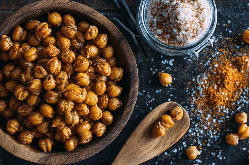Crispy Chickpeas With Smoked Paprika