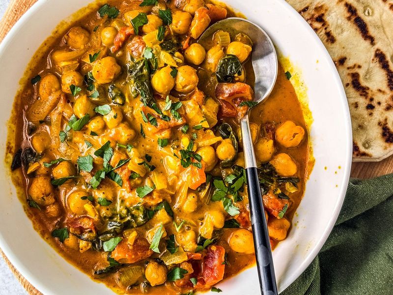 Chickpea And Vegetable Curry