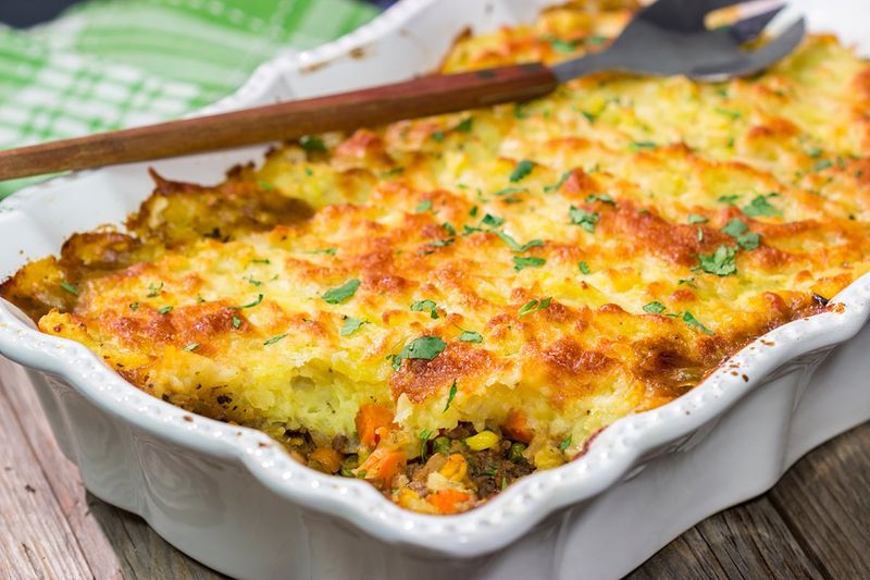 Crispy Topped Shepherd's Pie
