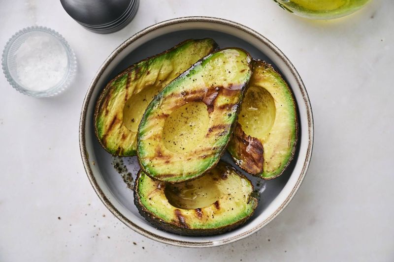 Grilled Avocado With Olive Oil