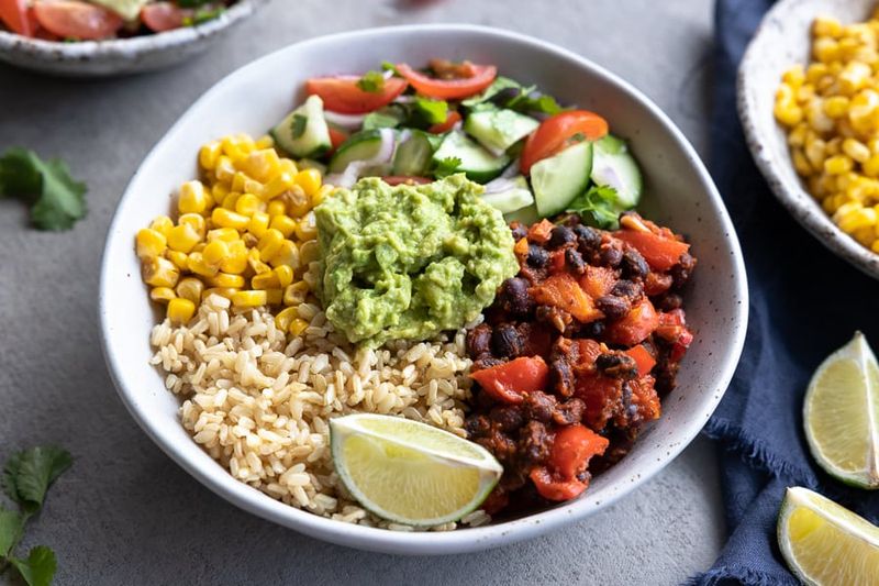 Mash In Burrito Bowls