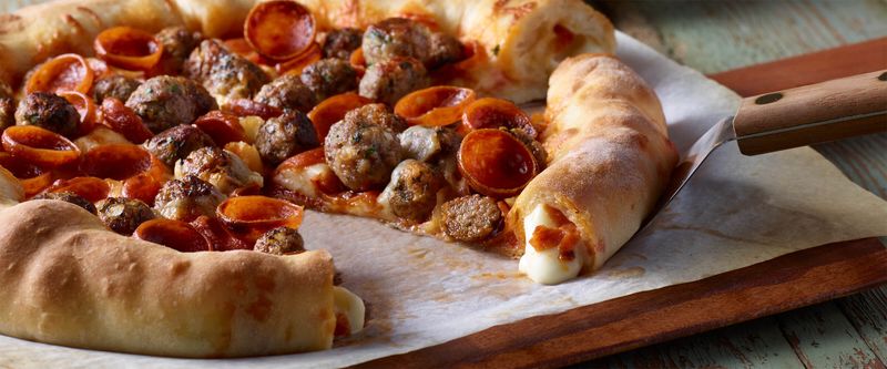 Overloaded Stuffed Crust Pizzas