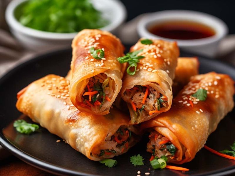 Vegetable Spring Rolls
