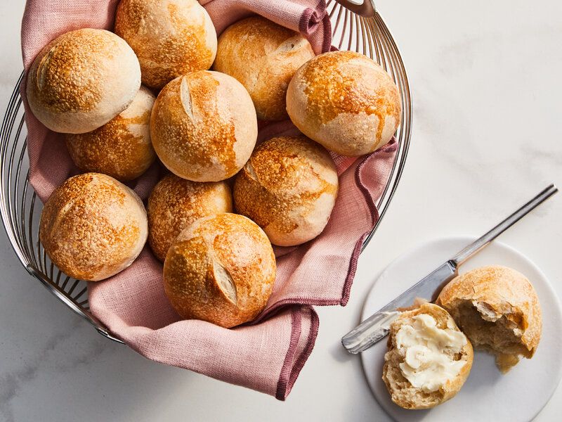 Hard Crusty Bread Rolls