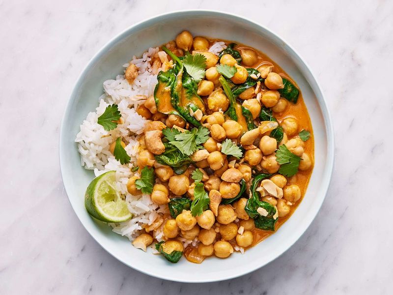 Vegetable And Chickpea Curry