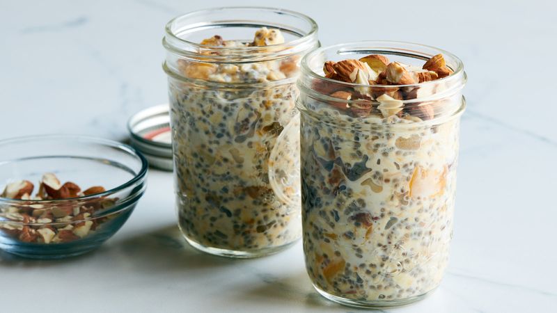Overnight Oats With Chia Seeds
