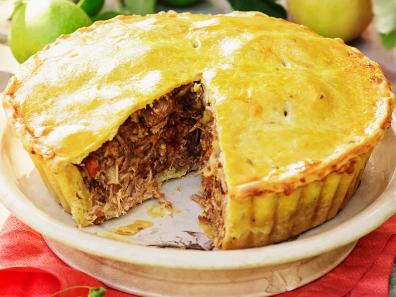 Pork And Apple Pie